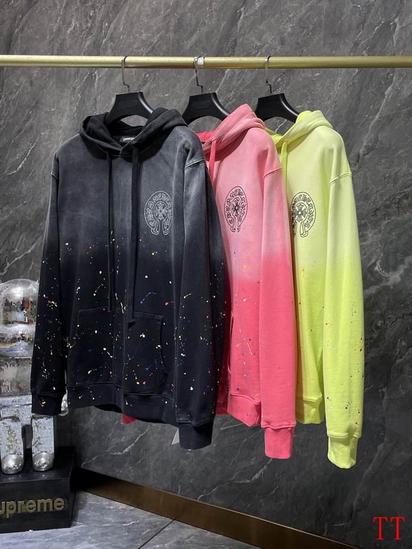 Graphic Chrome Heart Hoodie