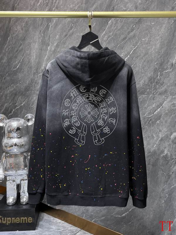 Graphic Chrome Heart Hoodie