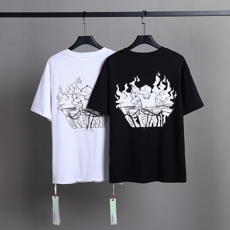 Graphic Off White Tee