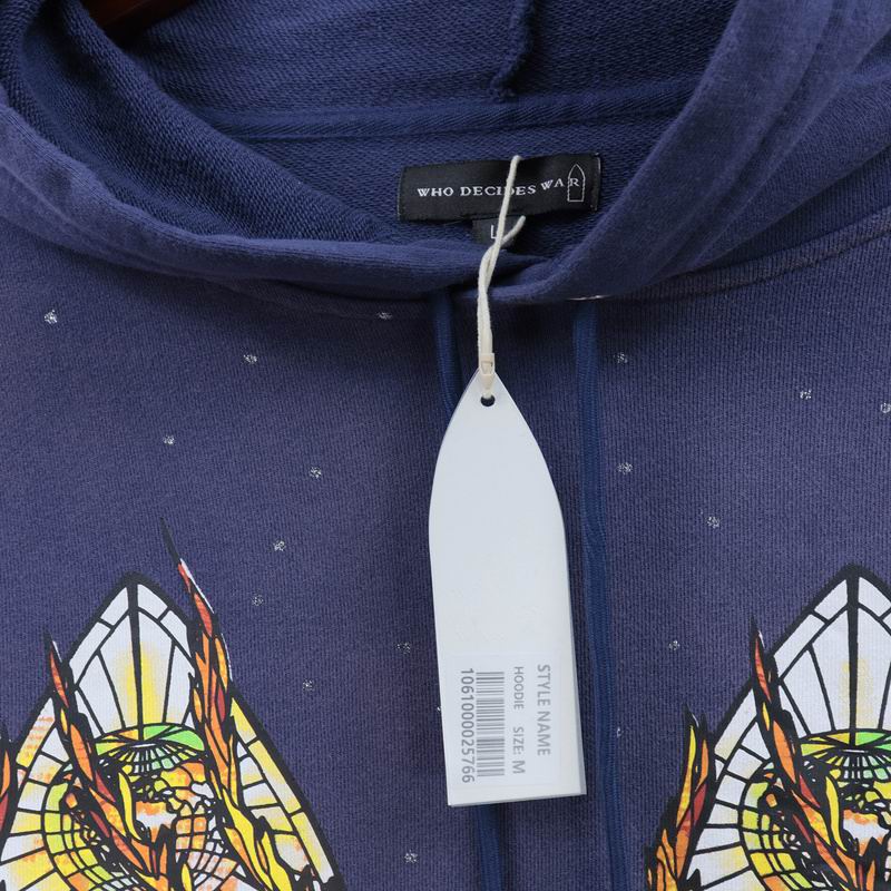 Graphic Who Decides War Hoodie