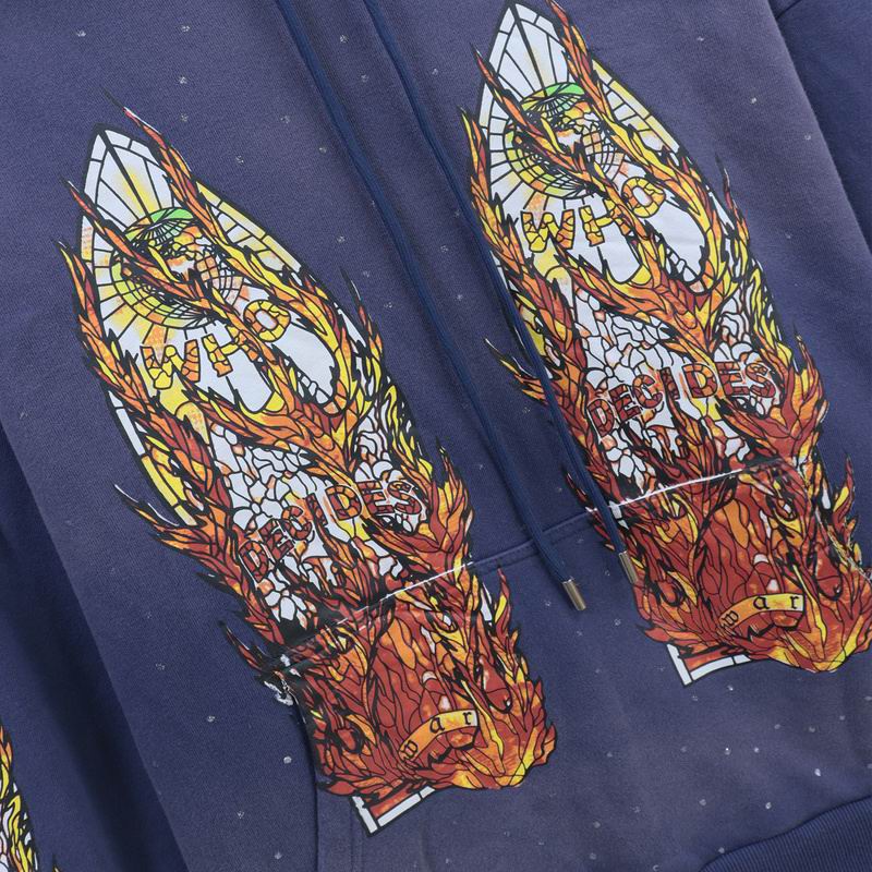 Graphic Who Decides War Hoodie