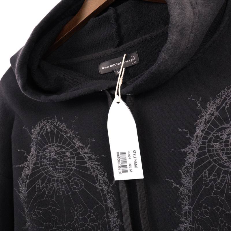 Graphic Who Decides War Hoodie
