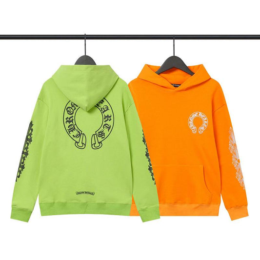 Graphic Chrome Heart Hoodie