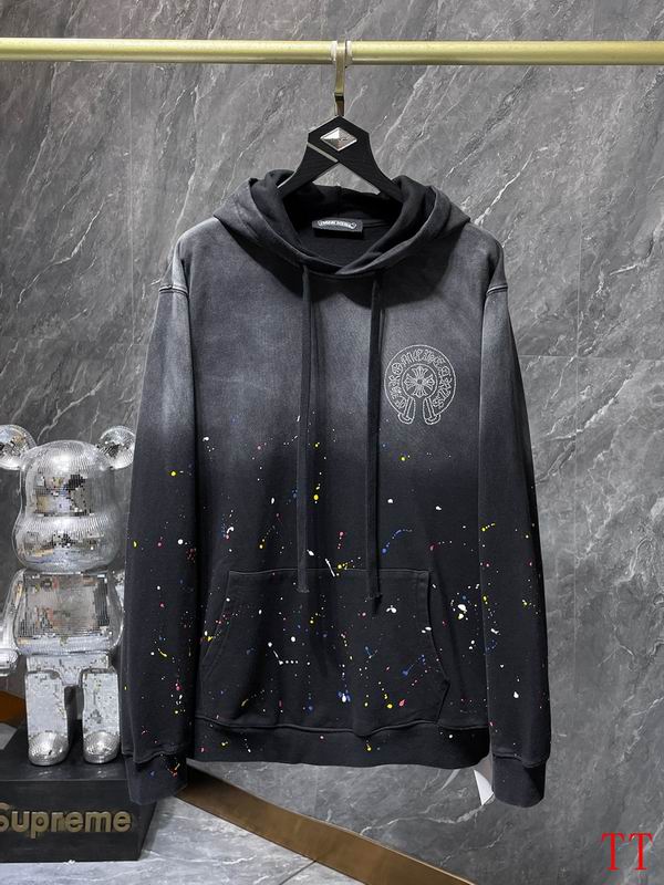 Graphic Chrome Heart Hoodie