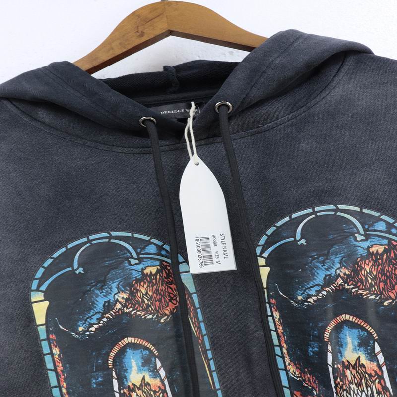 Graphic Who Decides War Hoodie