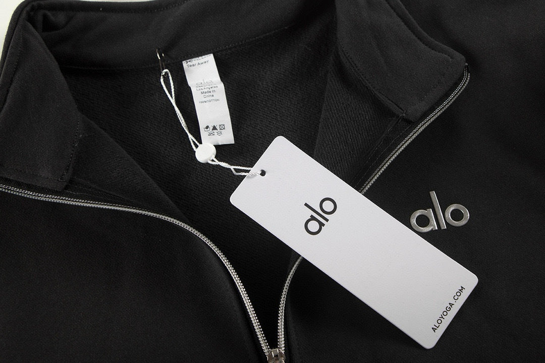 ALO Sweater Quarter-Zip Set